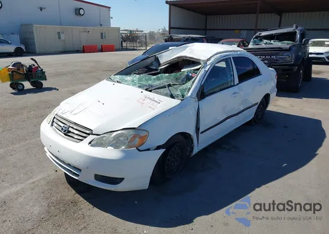 2004 Toyota Corolla Ce z USA, uszkodzony, nr VIN JTDBR32E342037451